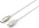Kabel USB Equip Przedłużacz USB 2.0 AM-AF 3M przezroczysty (128751) Darmowy odbiór w 26 miastach!