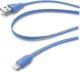 Kabel USB Cellular Line Lightning 1m Niebieski (CUSBDATACFLMFIIPH5W) Darmowy odbiór w 26 miastach!