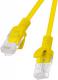 Lanberg RJ-45/RJ-45 kat.5e Żółty 0.25m (PCU5-10CC-0025-Y) Darmowy odbiór w 26 miastach!