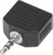 Adapter AV eSTUFF Rozdzielacz mini jack Czarny (ES84498-BLACK) Darmowy odbiór w 26 miastach!