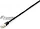 Equip Patchcord Cat6a, S/FTP, 20m, czarny (605699) Darmowy odbiór w 26 miastach!