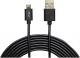 Kabel USB PNY Technologies USB/micro USB, 3m, Czarny (C-UA-UU-K01-10) Darmowy odbiór w 26 miastach!