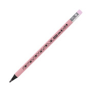Ołówek trójkątny JUMBO z gumką różowy pastelowy Easy EASY