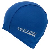 Czepek pływacki z poliestru POLYESTER CAP niebieski Aqua-Speed Aqua Speed