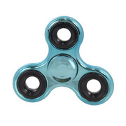 Fidget spinner, zabawka obrotowa, zręcznościowa METAL SERIE turkusowy