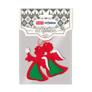 Ozdoba z filcu 2szt. Anioł Easy EASY