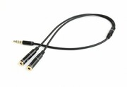 Gembird Adapter audio mikrofon 3.5mm minijack, 4PIN, 0.2m AKGEMAA00000004