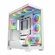 MODECOM Obudowa PC VOLCANO STELLAR PLUS ARGB MIDI 8F Biała KOMCPOD0ST8F20P