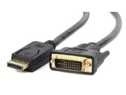 Gembird Kabel Displayport(M)->DVI-D(24+1) 3M AKGEMKVDPDVI003