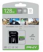 PNY Karta pamięci MicroSDXC 128GB P-SDU128V11100EL-GE SFPNYMD128V1110