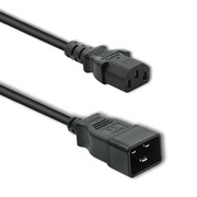 Qoltec Kabel zasilający do UPS | C20/C13 | 1.2m AKQOLU000053991
