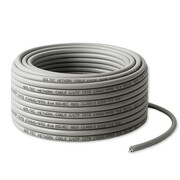 Qoltec Kabel patchcord sieciowy skrętka UTP | Miedziany Cu | CAT6 | Highspeed 1Gb/s | LAN | 50m | Szary AKQOLKS60054559