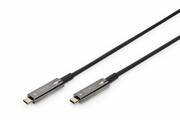 Digitus Kabel połączeniowy hybrydowy AOC USB 3.1 Typ C/USB Typ C 4K 60Hz 15m AKASSKU00000117