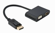 Gembird Adapter DisplayPort do HDMI + VGA AIGEMA000000041