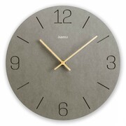 Hama Zegar ścienny 30cm Crete MDF QUHAMZE00185881