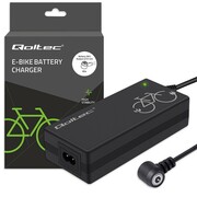 Qoltec Ładowarka do roweru elektrycznego 36V | 42V | 2A | Mi4 Magnetic TIP +kabel zasilający AZQOLLA00052614