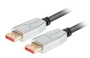 Lanberg Kabel DISPLAYPORT M/M 20 PIN V1.4 1.8m 8K czarny AKLAGVDDP000009