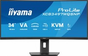 IIYAMA Monitor 34 cale XCB3497WQSNP-B1 + Norton Small Business card 250G PL UPIIY034XSNORTO