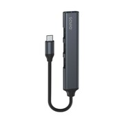 Savio Hub 4 porty USB-C - 3 x USB-A 2.0, 1 x USB-A 3.1 3.1 GEN 1, 5 Gbps, AK-71 NUSAOUS4PSAAK71