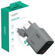 AUKEY PA-C2 ładowarka sieciowa 1xUSB-C PD 45W 4A QC4+ PD3.0 AFC PPS FCP SCP SSCP AZAUKULPAC20000