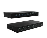 i-tec Stacja dokująca USB-C KVM Dock PRO Three Hosts Dual Video 2x Power Delivery max 92W AYITCS000000096