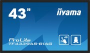IIYAMA Monitor 43 cale TF4339AS-B1AG,IPS,4K,HDMIx2,DP,RJ45,3xUSB,40pkt, ANDROID,24/7 ULIIY043ITF39AS