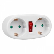 Maclean Gniazdko prądowe x2 MCE338 typ F AKMCLKSAGCE338F