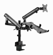 Gembird Uchwyt do monitora max 32 cale i laptopa do 15.6 cali AJGEMM000000026
