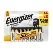 Energizer Bateria Alkaline Power AA E91 8 szt. Blister AZENGUB60000028