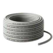 Qoltec Kabel patchcord sieciowy skrętka UTP | Miedziany Cu | CAT6 | Highspeed 1Gb/s | LAN | 100m | Szary AKQOLKS60054560