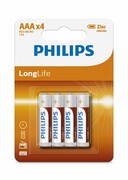 Philips Bateria R03 AAA LONGLIF E (4 SZT BLISTER) AZPHIUB90000002