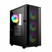 Gembird Obudowa Midi Tower Fornax 4000 ARGB czarna KOGEMOD00000041