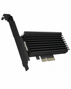 IcyBox Karta PCIe z gniazdem M.2 M-Key dla jednego dysku SSD M.2 NVMe, podświetlenie ARGB IB-PCI224M2-RGB AMICYAD00000022