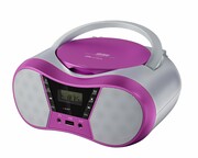 Eltra Radioodtwarzacz CD LILA2 USB/BT różowy UBELTROLILA2ROZ