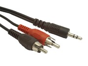 Gembird Kabel MINIJACK/2XRCA (CHINCH)M/M 5M AKGEMG00110
