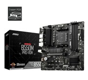 MSI Płyta główna B550M PRO-VDH AM4 4DDR4 HDMI/DP/VGA mATX KBMSIAA7B550U06
