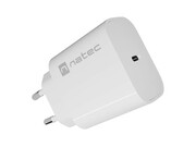 Natec Ładowarka sieciowa Ribera 1xUSB-c 20W biała AZNATUL00000030