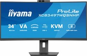 IIYAMA Monitor 34 cale XCB3497WQSNPH-B1 + Norton Small Business card 250G PL UPIIY034XSNORTN