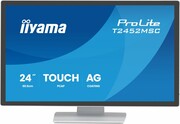 IIYAMA Monitor 24 cale T2452MSC-W2AG 10PKT,POJ,IPS,HDMI,DP,420cd, biały ULIIY024I52W2AG