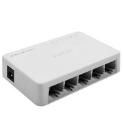 Qoltec SWITCH przełącznik sieciowy 5 x port RJ45 | 1000Mbps | Fast Ethernet | LAN NUQOLSW5P052247