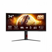 AOC Monitor CU34G4 34 cale 180Hz Curved VA HDMIx2 DP HAS UPAOC034XS00017