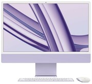 Apple iMac 24 cale: M3 8/10, 8GB, 256GB - Fioletowy TCAPP0Z19P000AT