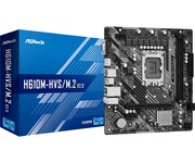 ASRock Płyta główna H610M-HVS/M.2 R2.0 s1700 2DDR4 D-Sub/HDMI mATX KBASRIIEH610U03