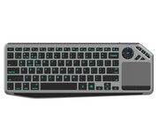Techly Klawiatura bezprzewodowa BT/RF 2.4GHz touchpad LED UKTEYRSB0365375