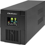 Qoltec Zasilacz awaryjny UPS | Monolith | 1500VA | 900W | LCD | USB AUQOLL2T0053770