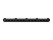 Lanberg Patchpanel 24 port 1U KAT6A PPUA-1024-B Czarny NULAGOR00000050