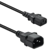 Qoltec Kabel zasilający do UPS | IEC C13/C14 | 3x1.0mm2 | 1.5m AKQOLKZ00050459