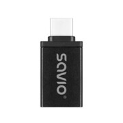 Savio Adapter USB-A 3.1 (F)-USB-C 3.1 (M) AK-80 AISAOASAK80