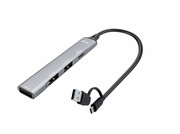 i-tec Hub USB-C/USB-A Metal 1x USB 3.0 + 3x USB 2.0 NUITCUS4P000022