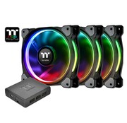 Zestaw wentylatorów Thermaltake Riing 12 RGB Plus TT Premium Edition 120mm (3szt) - zdjęcie 1